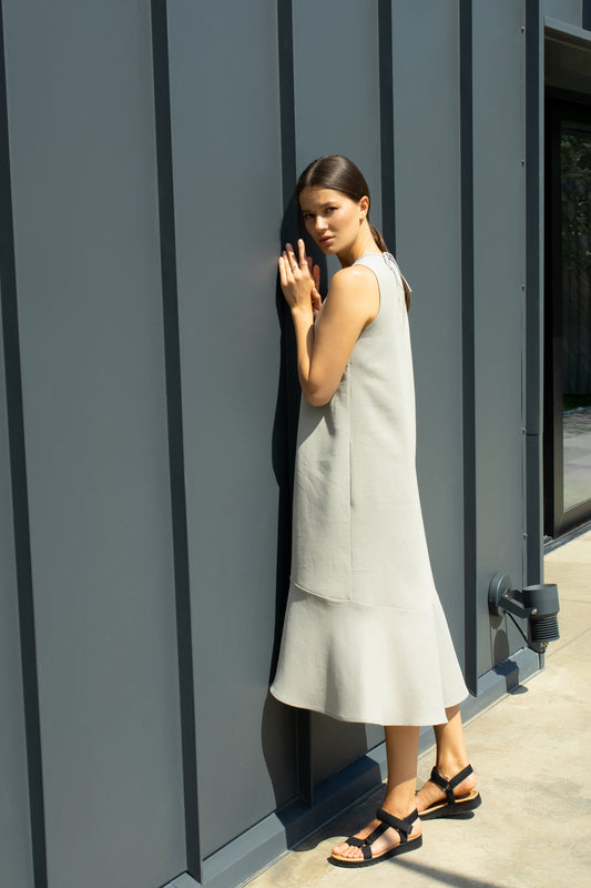 LVLC Gray Mint Linen